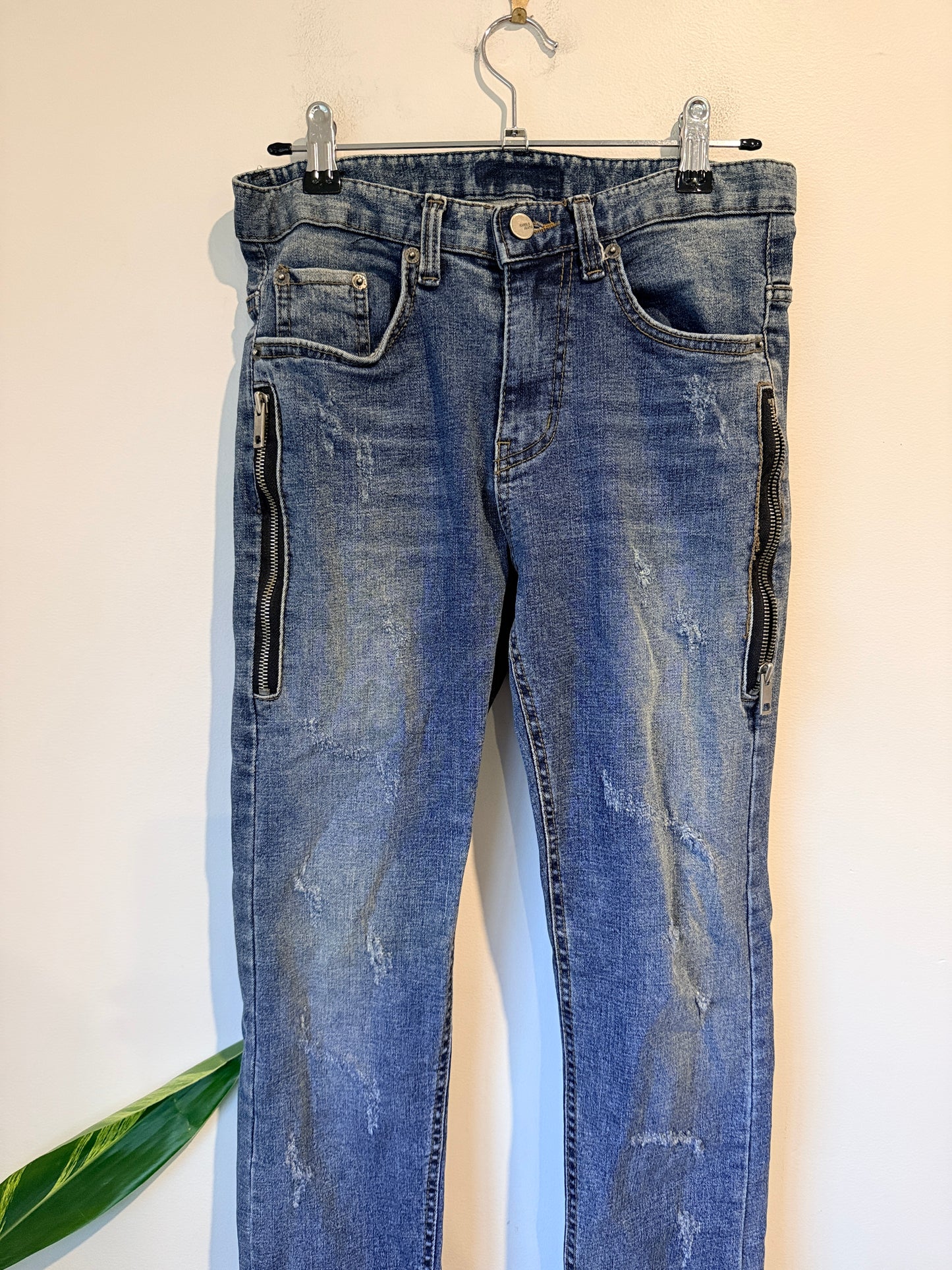 Twee Skinny Blue Denim Jeans Size Waist 72cm