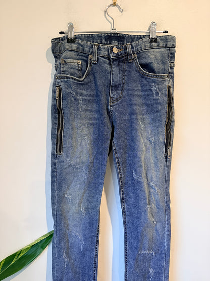 Twee Skinny Blue Denim Jeans Size Waist 72cm