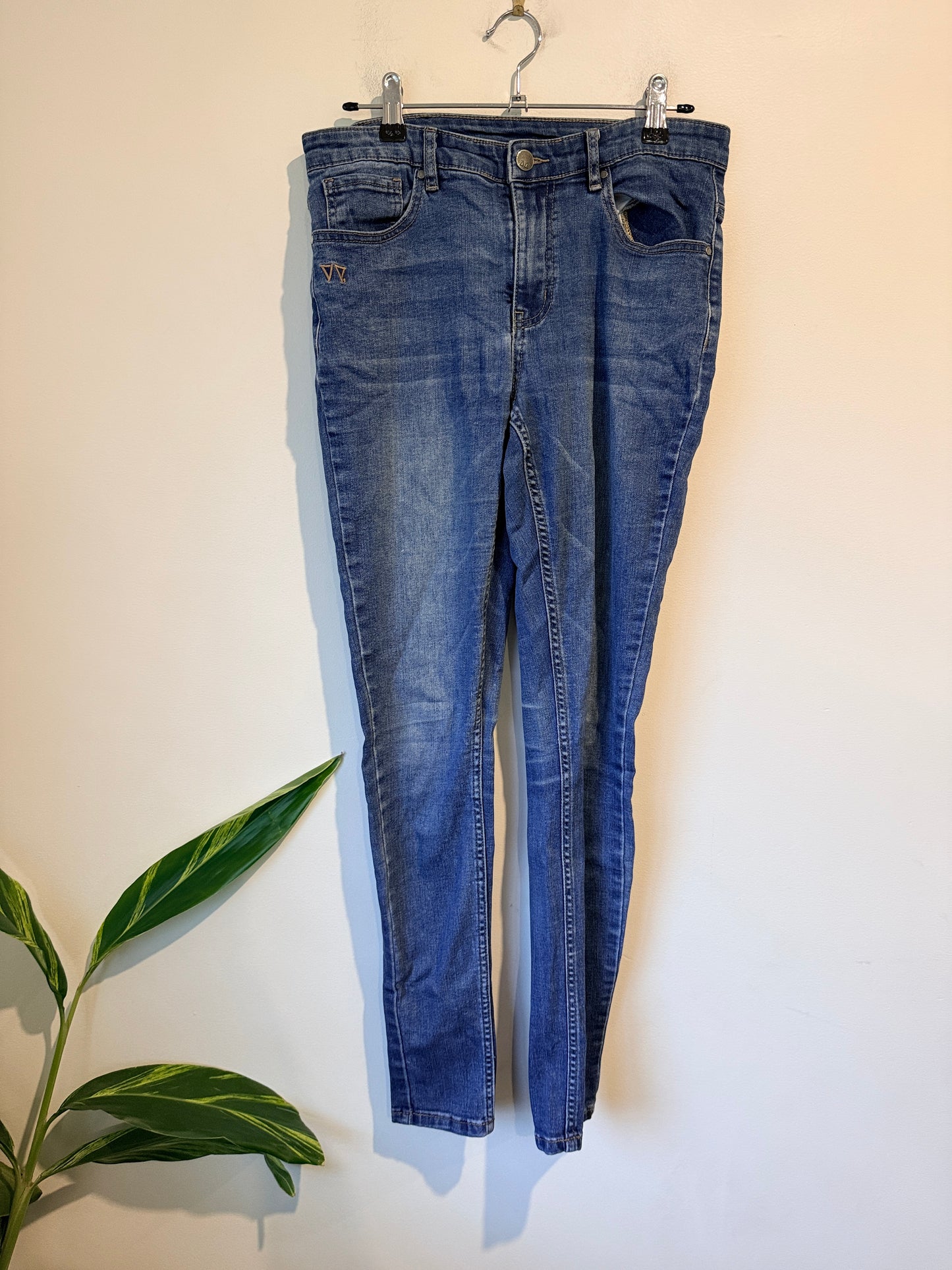 Shine On (NZ Made) Denim Skinny Jeans Size 8