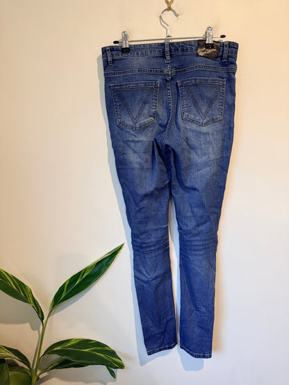 Shine On (NZ Made) Denim Skinny Jeans Size 8