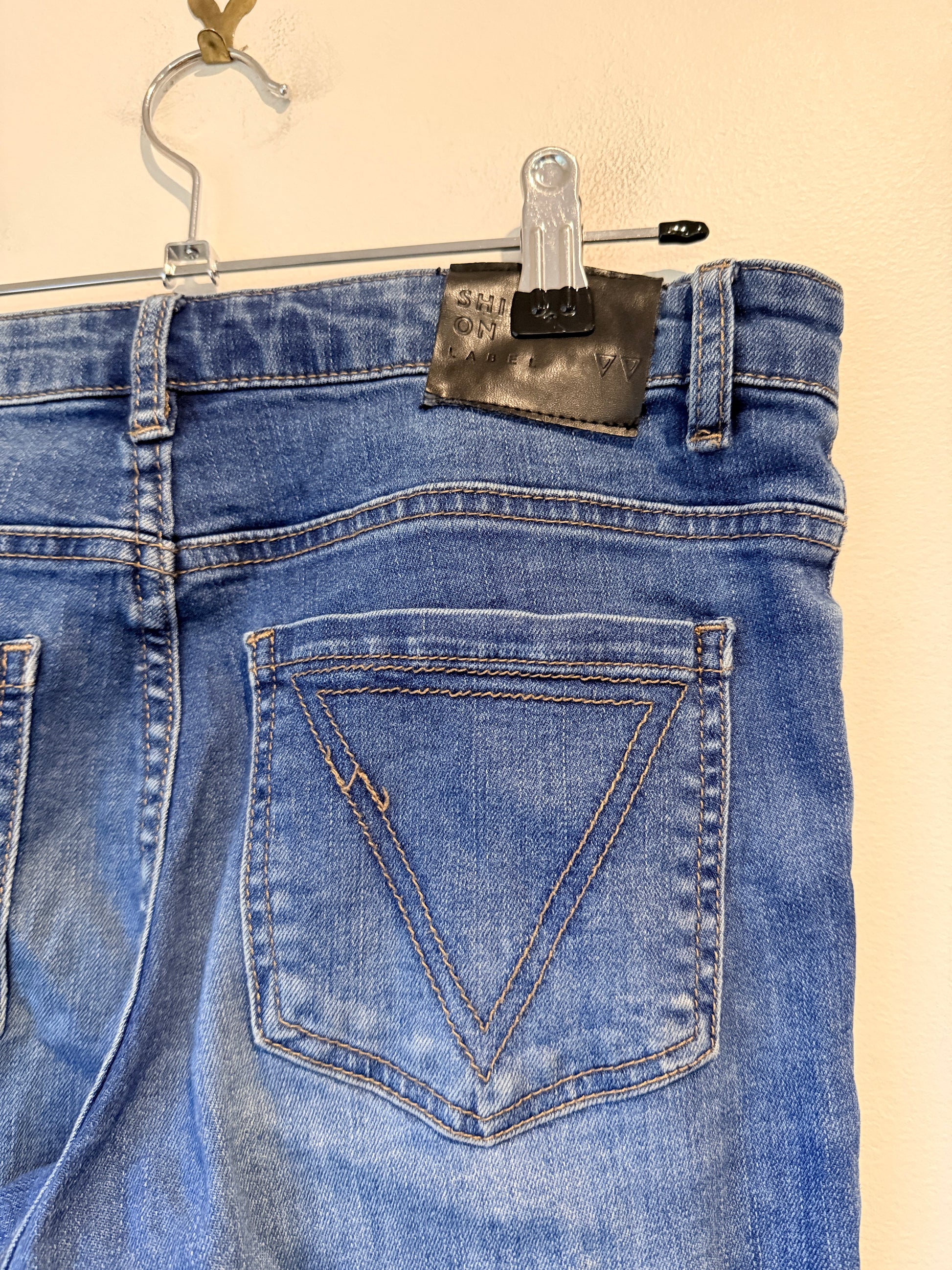 Shine On (NZ Made) Denim Skinny Jeans Size 8