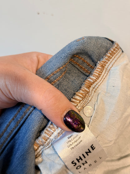 Shine On (NZ Made) Denim Skinny Jeans Size 8