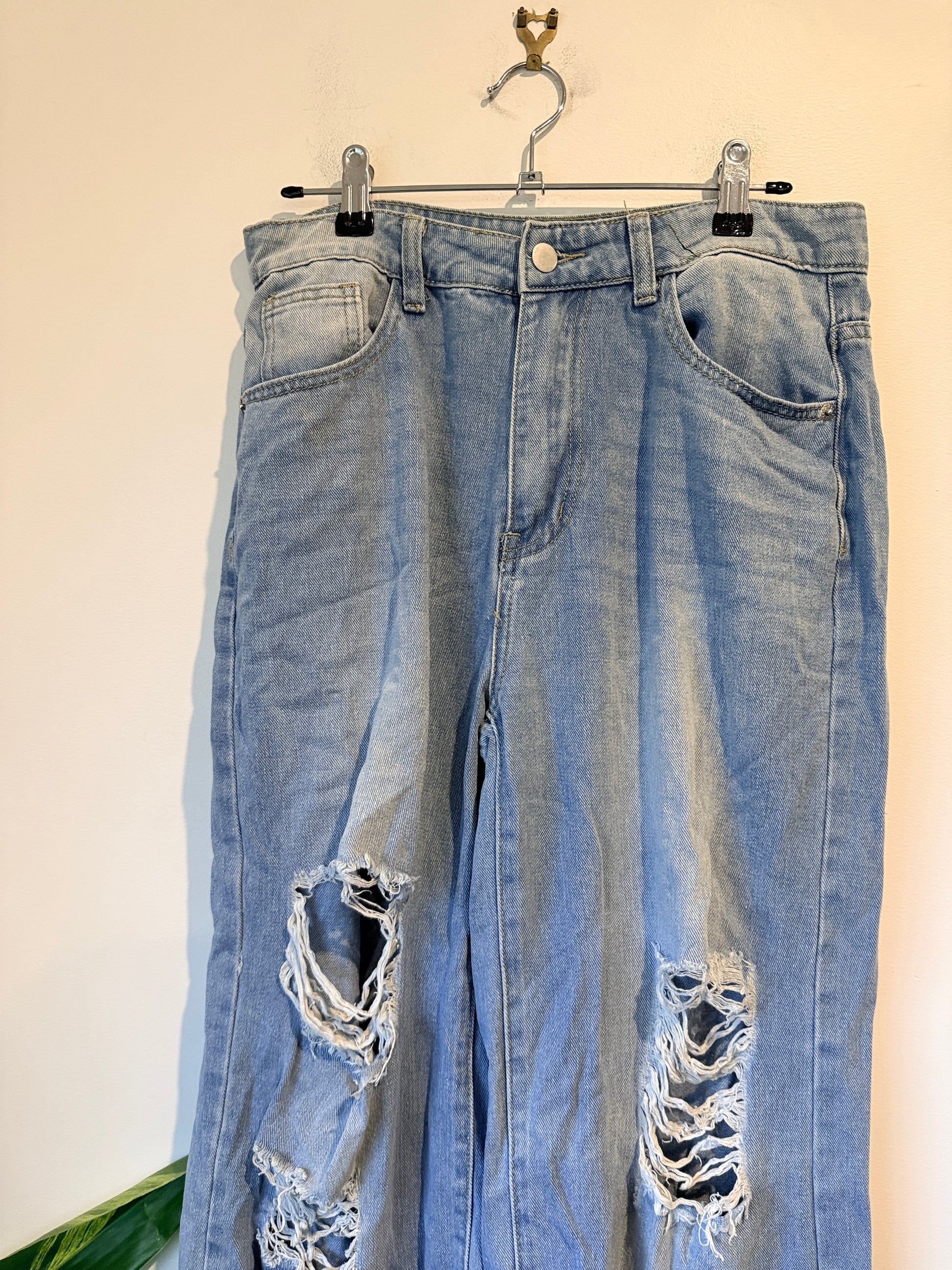Shein Distressed Jeans Size M | Waist 78cm