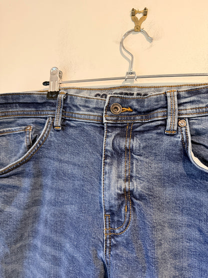 Country Road Straight-fit Blue Denim Jeans Size 36x33