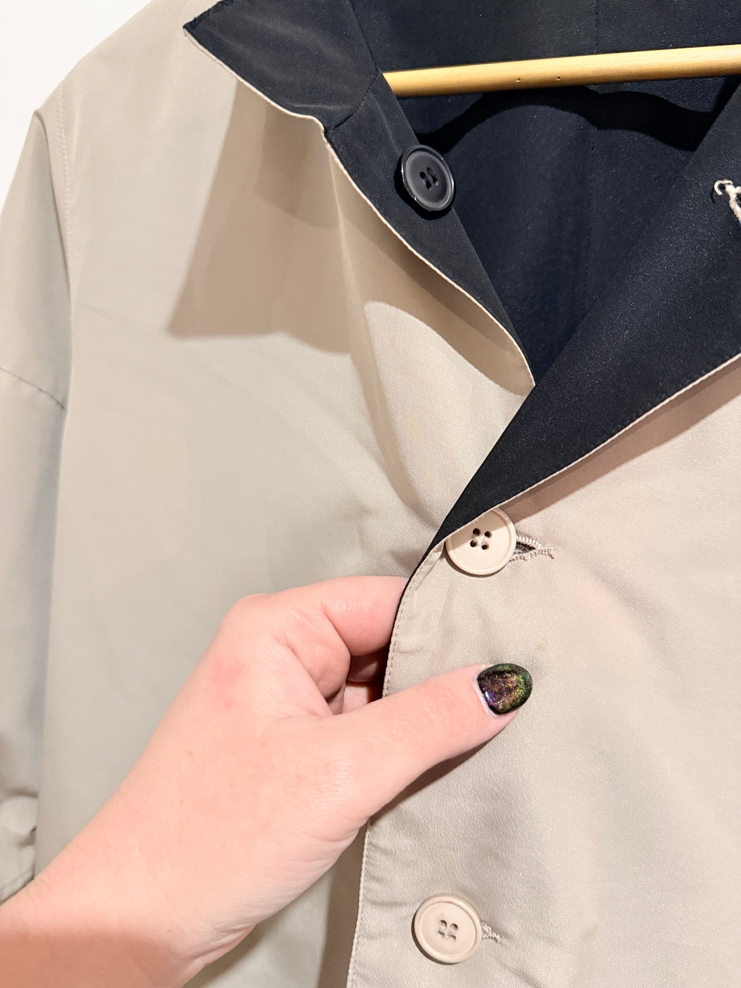 Brand Unknown Trench Coat Size U/Arm to U/Arm 53cm