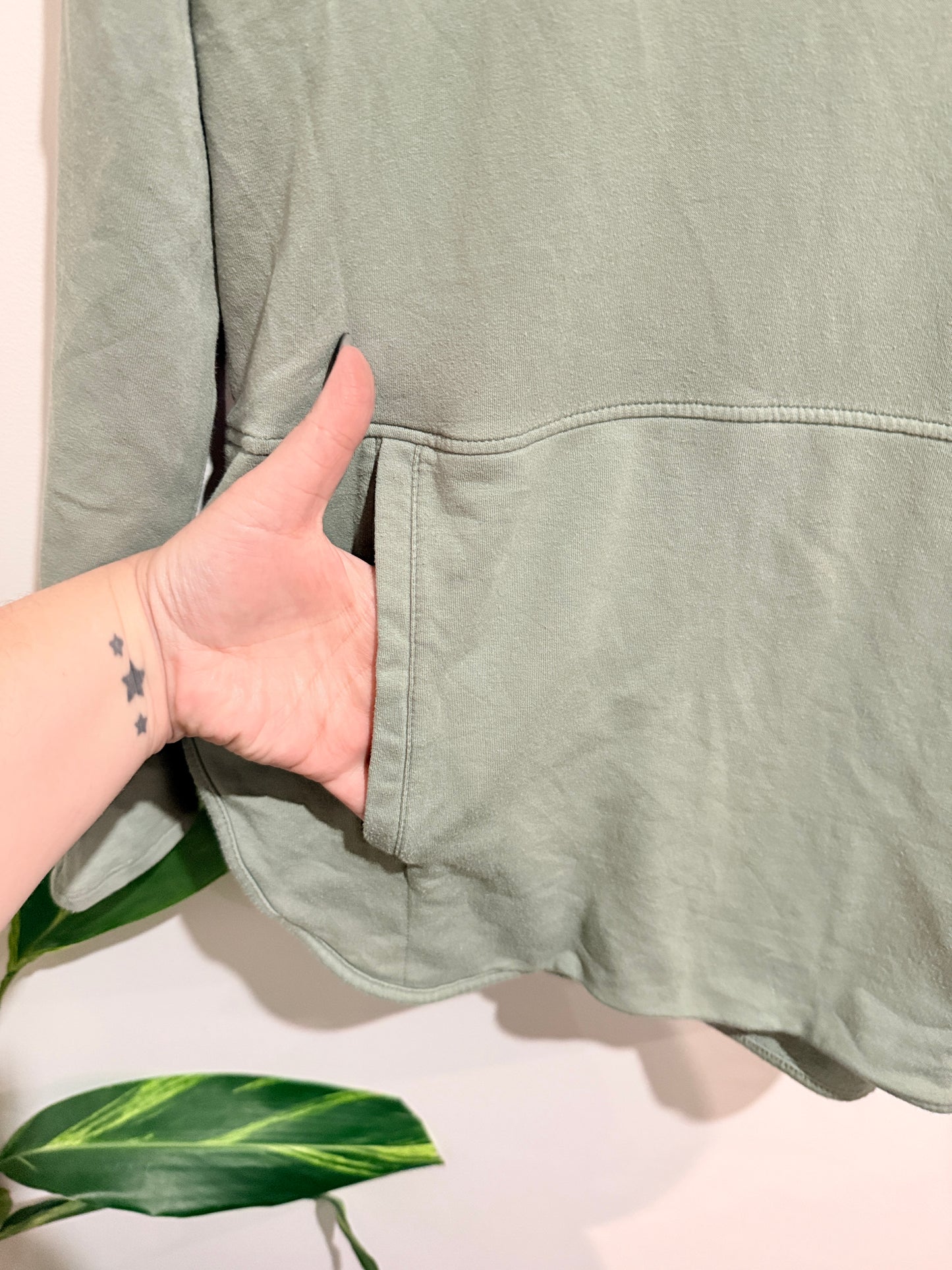 Seed Half-zip Sweatshirt Size S
