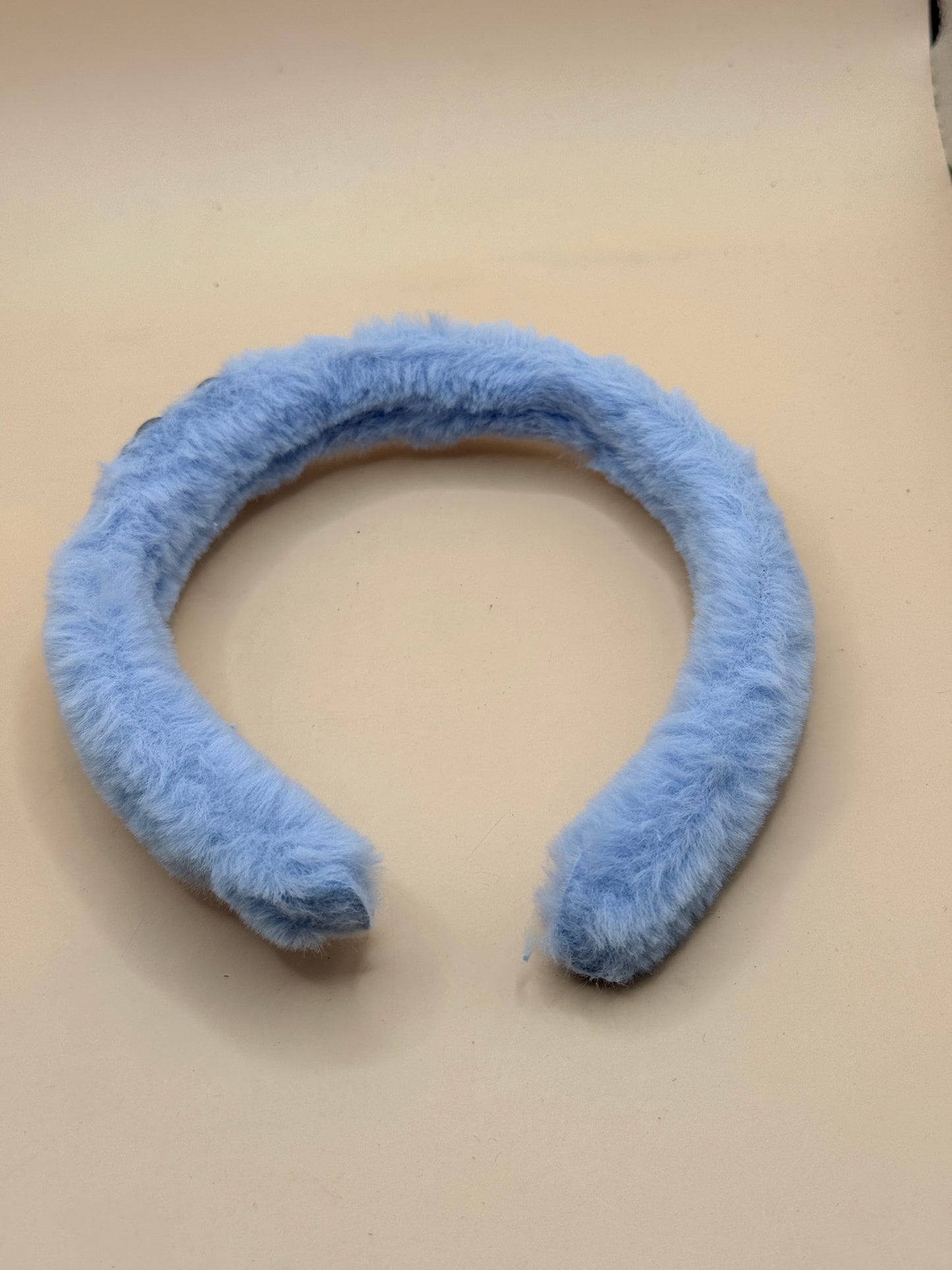 Stitch Fluffy Blue Headband