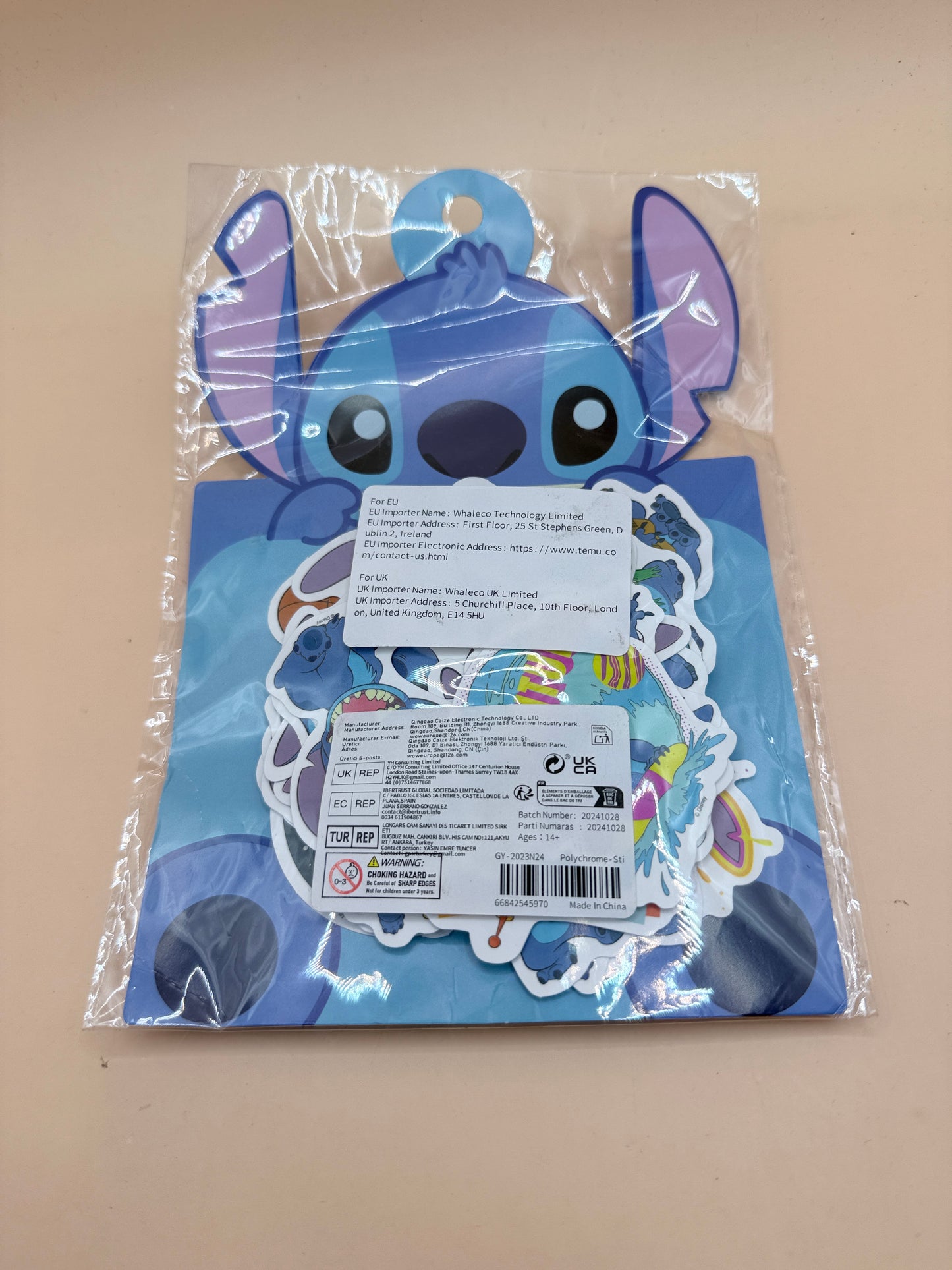 Disney Stitch Sticker Pack