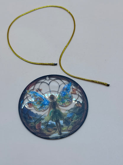 Fantasy Fairy Mini Sun Catcher Hanging Decoration