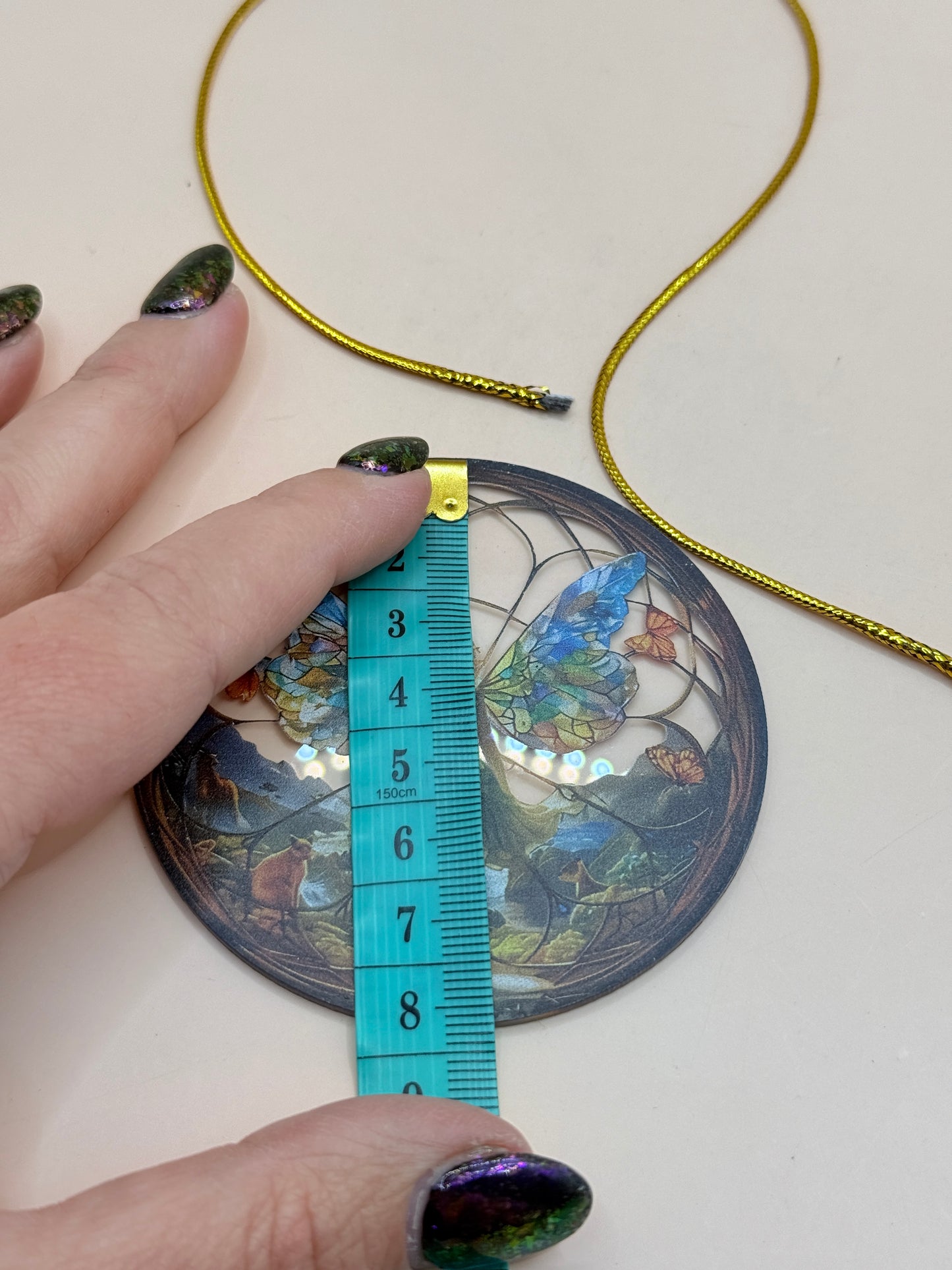Fantasy Fairy Mini Sun Catcher Hanging Decoration