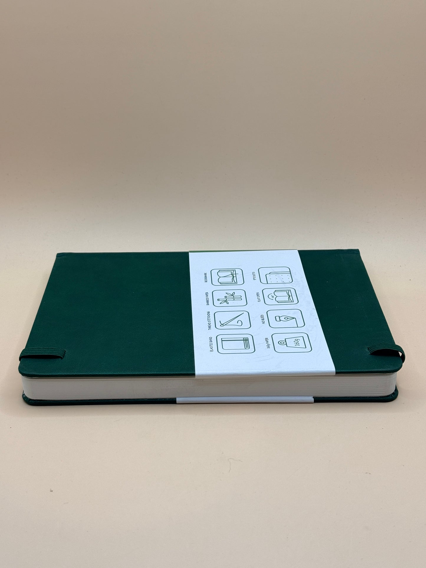 A5 Bamboo Paper Dot Grid Notebook