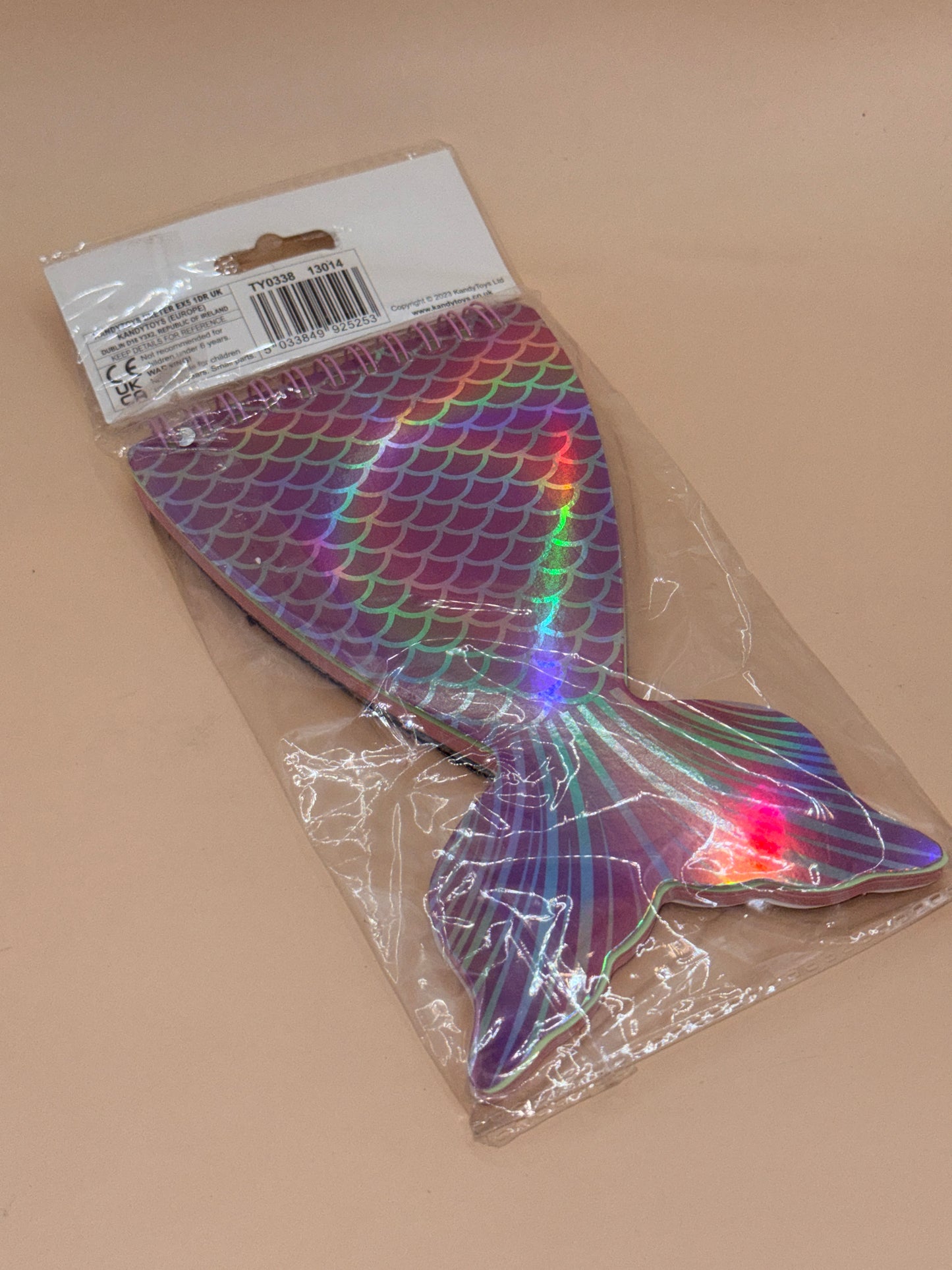 Mermaid’s Secret Notebook Sequin Tail Journal
