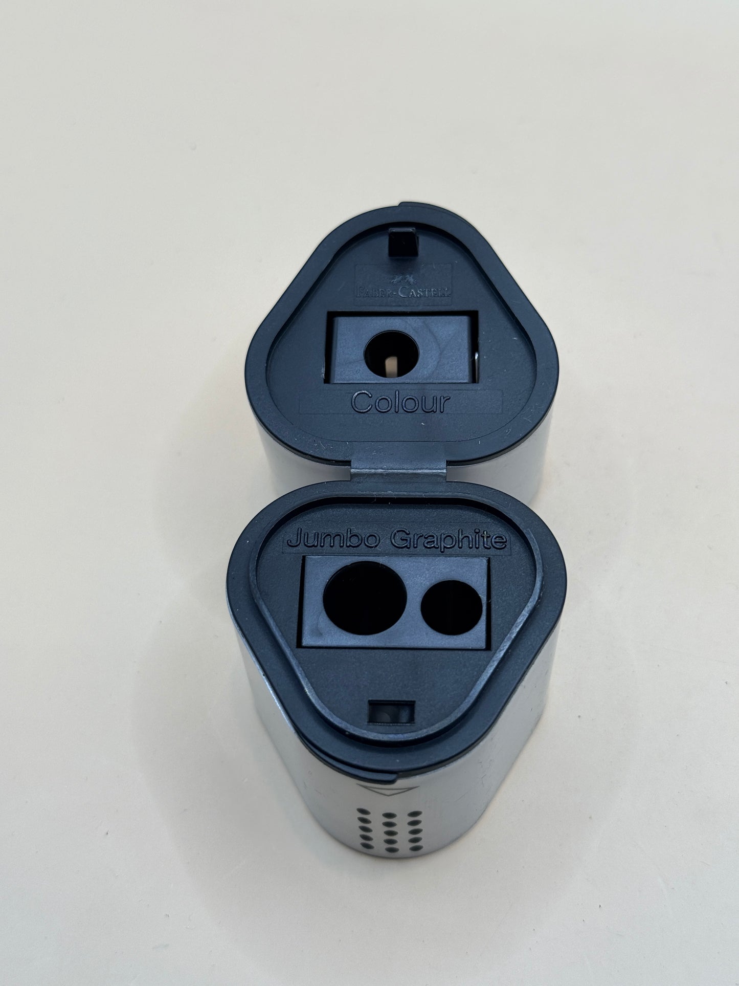 Faber-Castell Grip Trio Dual Hole Pencil Sharpener