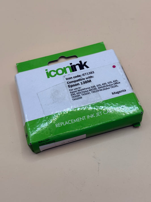 Icon Ink Epson 138M Magenta Replacement Ink Cartridge