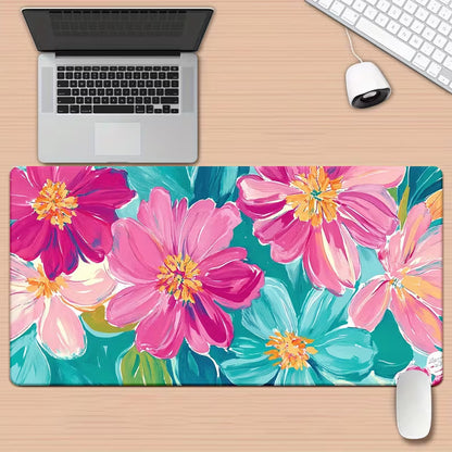 90x40cm Floral Mouse Pad
