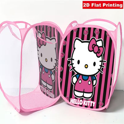Hello Kitty Foldable Pop Up Laundry Basket