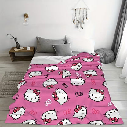 130x150cm Hello Kitty Fleece Blanket