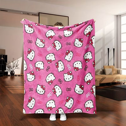 130x150cm Hello Kitty Fleece Blanket