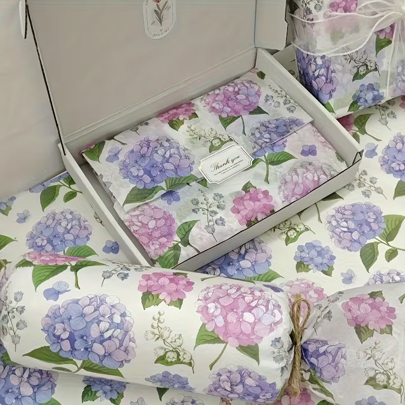 10 sheets Hydrangea Tissue Paper