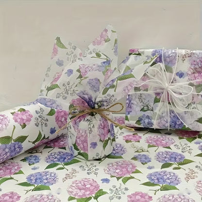 10 sheets Hydrangea Tissue Paper