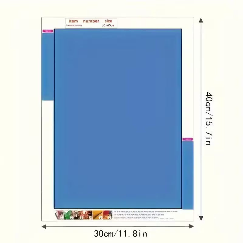 30x40cm Tropical Leaf Diamond Art Kit