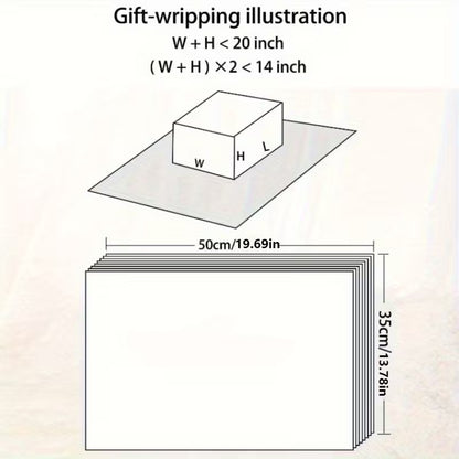 40 Sheets of Floral Tissue Paper