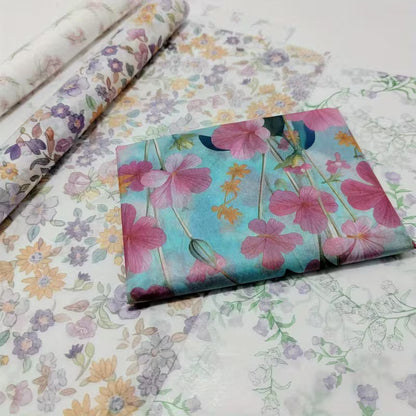 40 Sheets of Floral Tissue Paper