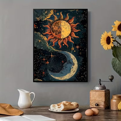 30x40cm Sun & Moon Diamond Art Kit