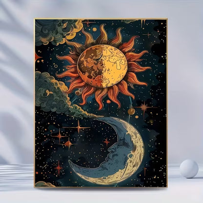 40x60cm Sun & Moon Diamond Art Kit