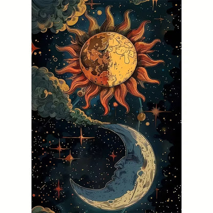 40x60cm Sun & Moon Diamond Art Kit