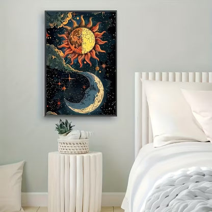 40x60cm Sun & Moon Diamond Art Kit
