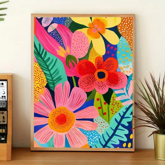 30x40cm Floral Diamond Art Kit