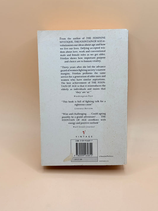 The Fountain of Age by Betty Friedan