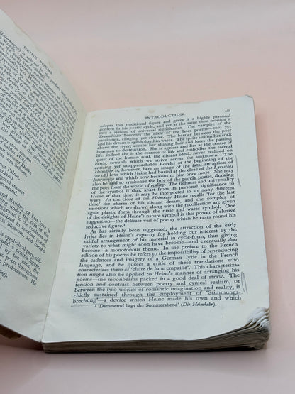 Blackwell’s German Texts: Heinrich Heine Poems (Vintage, Undated)