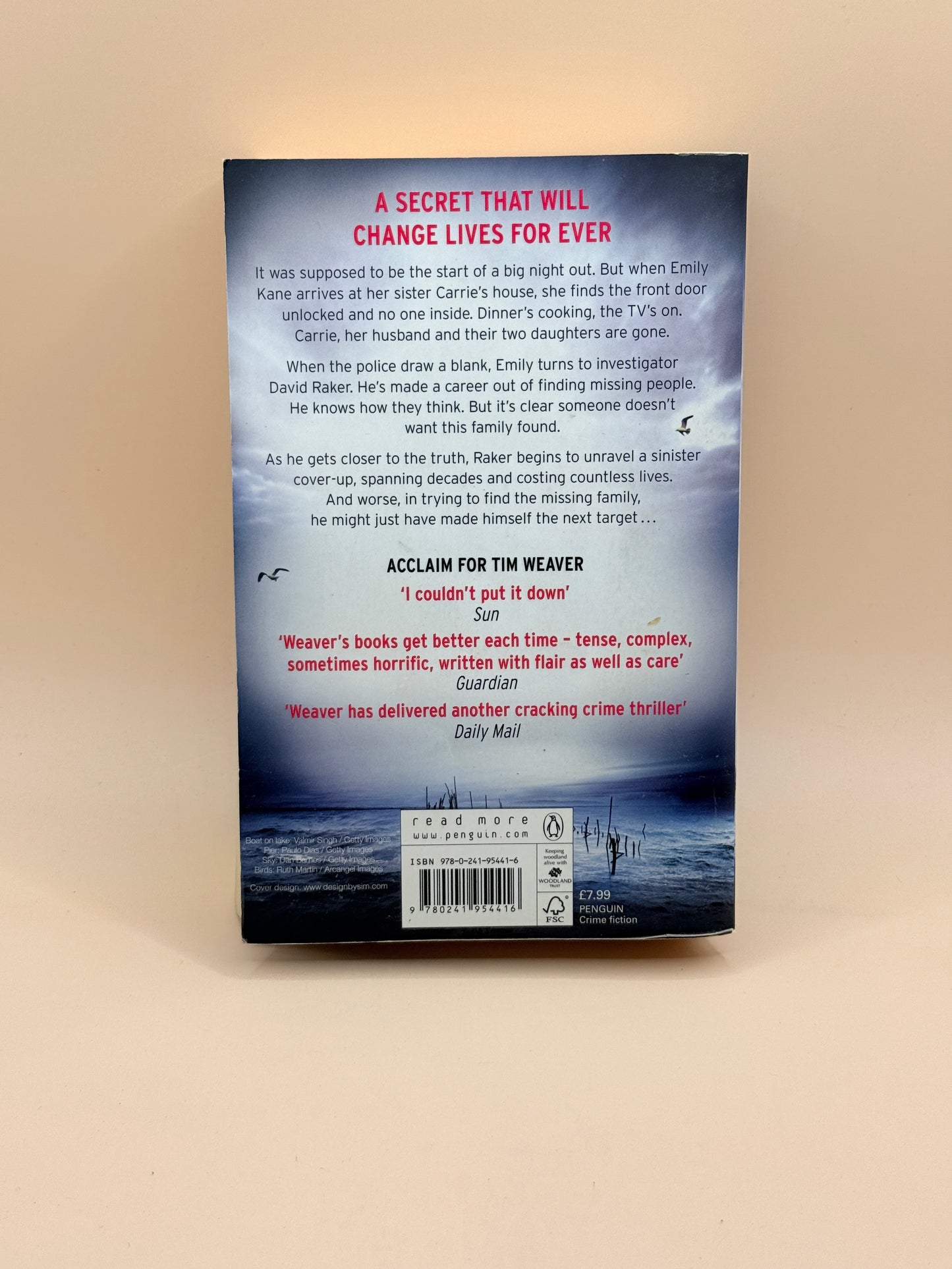 Never Coming Back by Tim Weaver