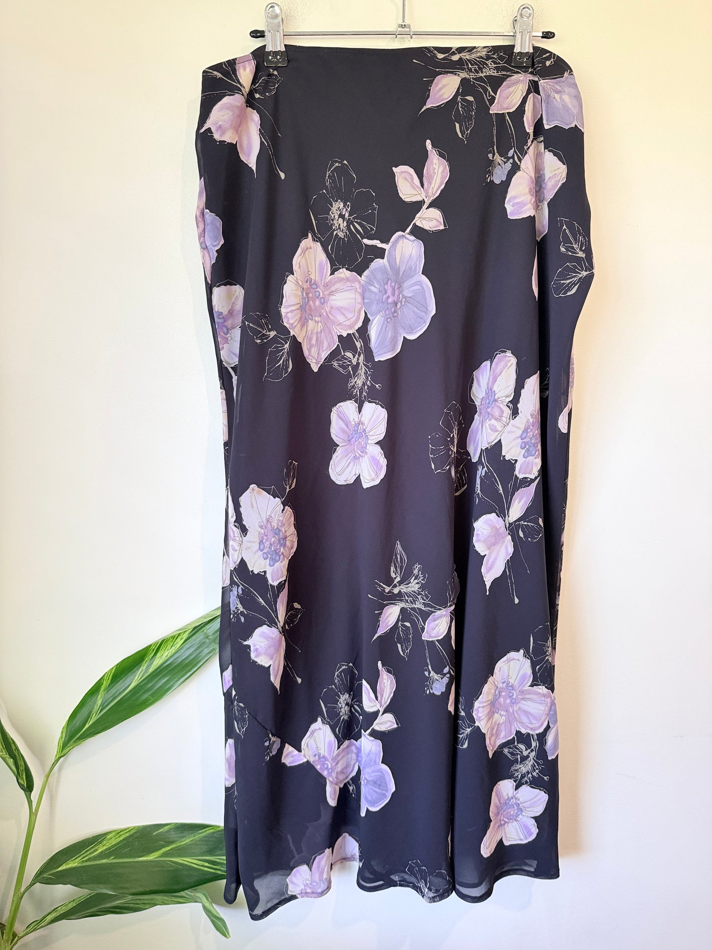 Classique Floral Chiffon Skirt Size 20