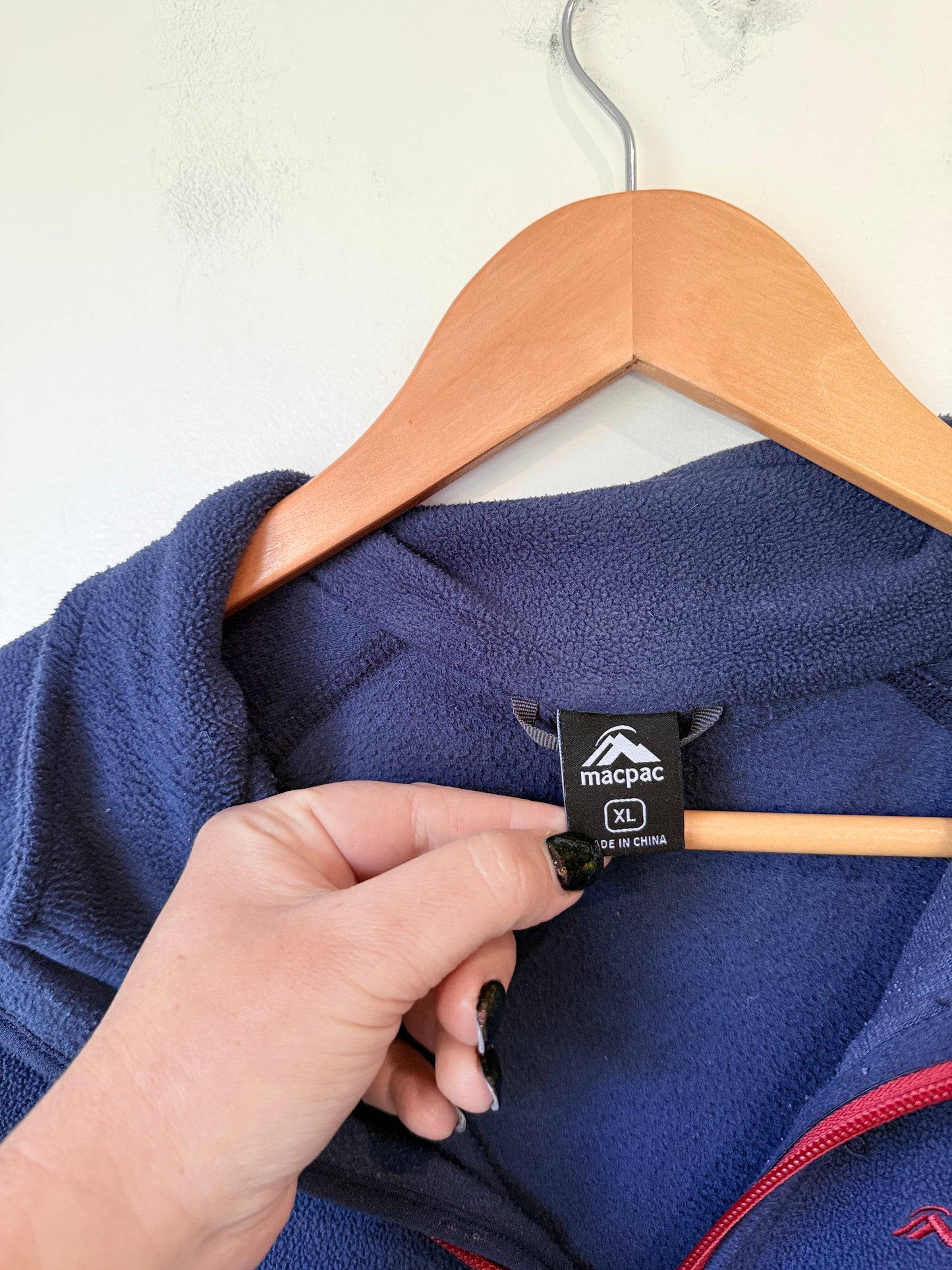 Polartec Quarter-zip Fleece Jumper Size XL