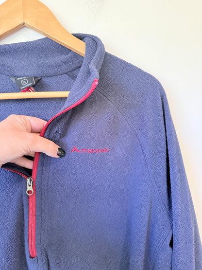 Polartec Quarter-zip Fleece Jumper Size XL