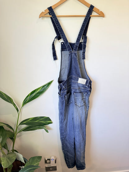 Lotus Jeans Denim Ankle Length Dungarees Size 28 | Waist: 72cm
