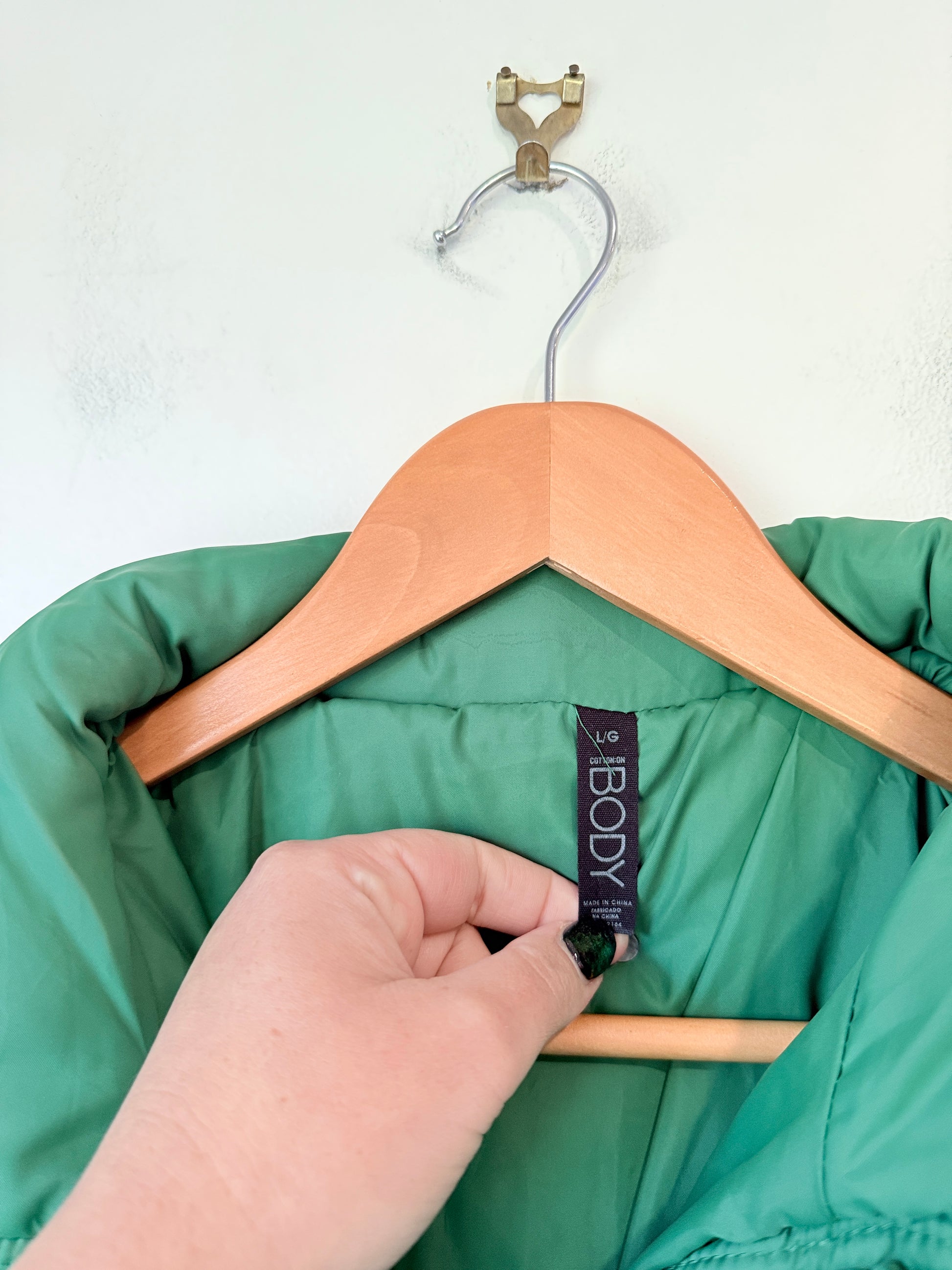 Cotton:on Body Snap-button Puffer Jacket Size L/G