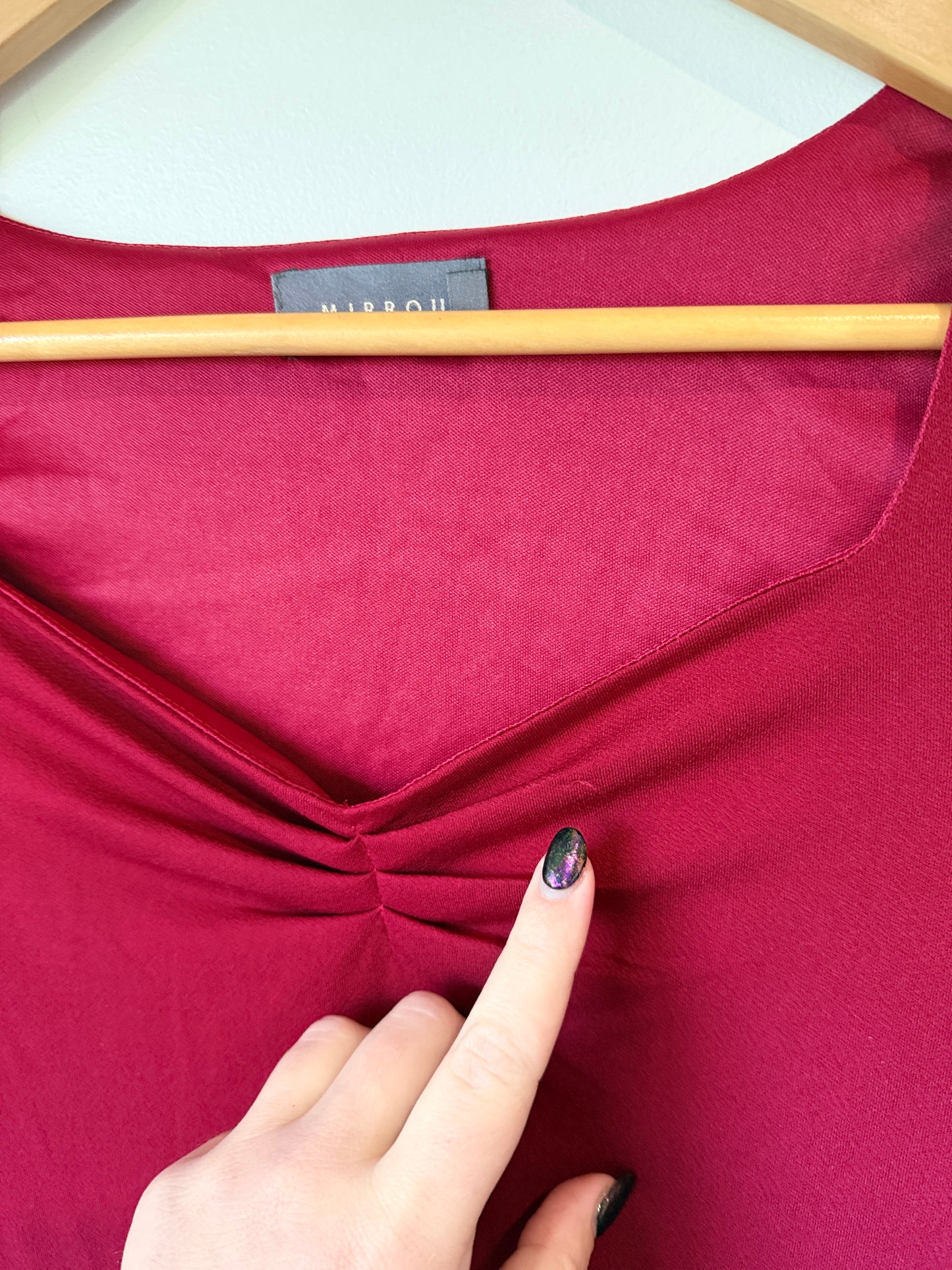 Mirrou Short-sleeve Top Size S