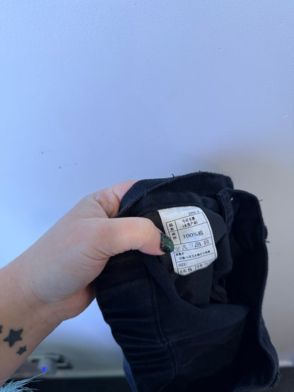 Brand Unknown Cross Patch Jeans Size S | Waist: 62cm