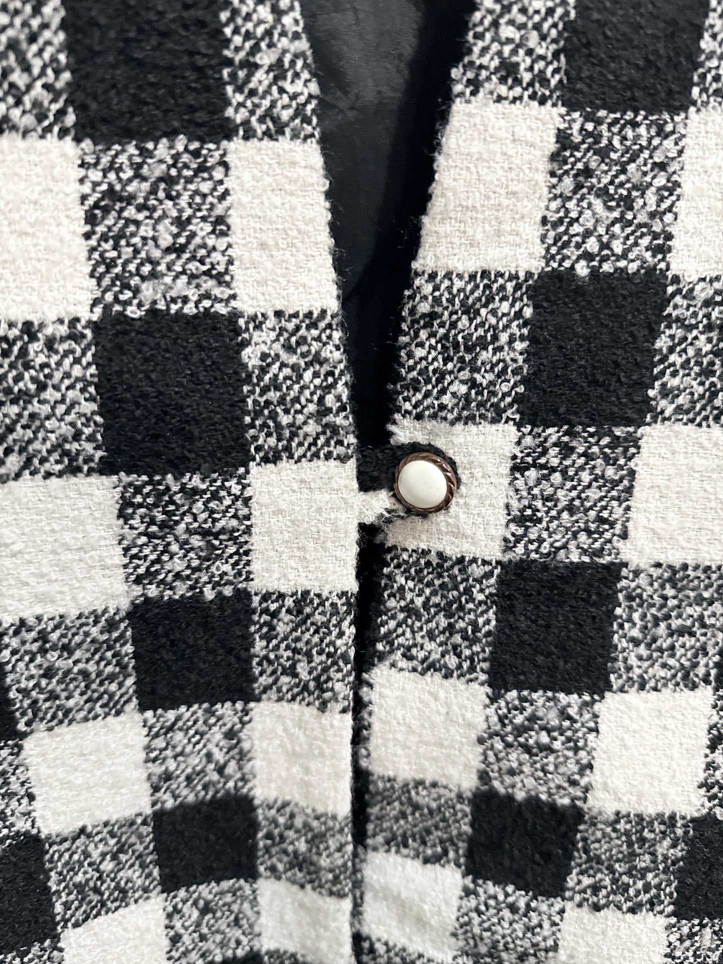 Macjays Patterned Tweed Blazer Jacket Size 12 | U/Arm to U/Arm 47cm