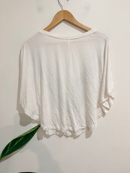 Ally Boho Poncho Top Size S