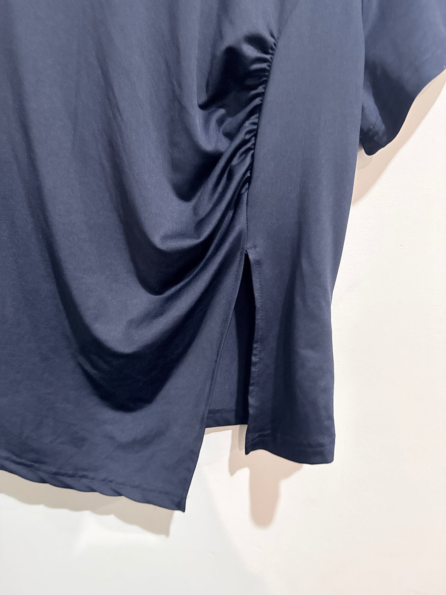 Shein Ruched Asymmetrical T-shirt Size 1XL