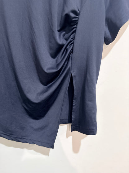 Shein Ruched Asymmetrical T-shirt Size 1XL