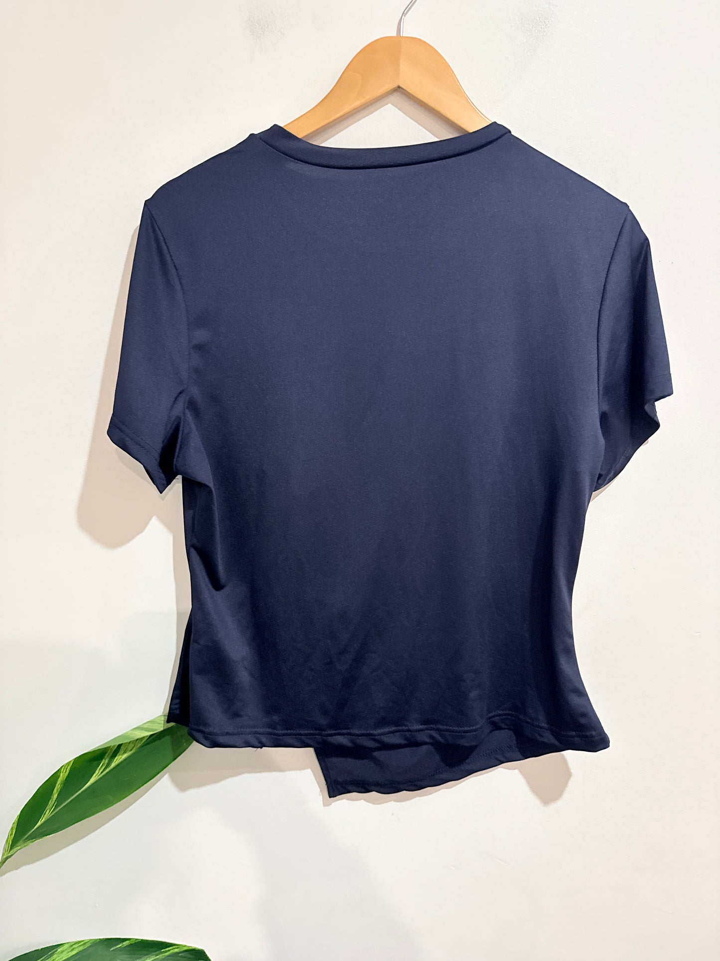Shein Ruched Asymmetrical T-shirt Size 1XL