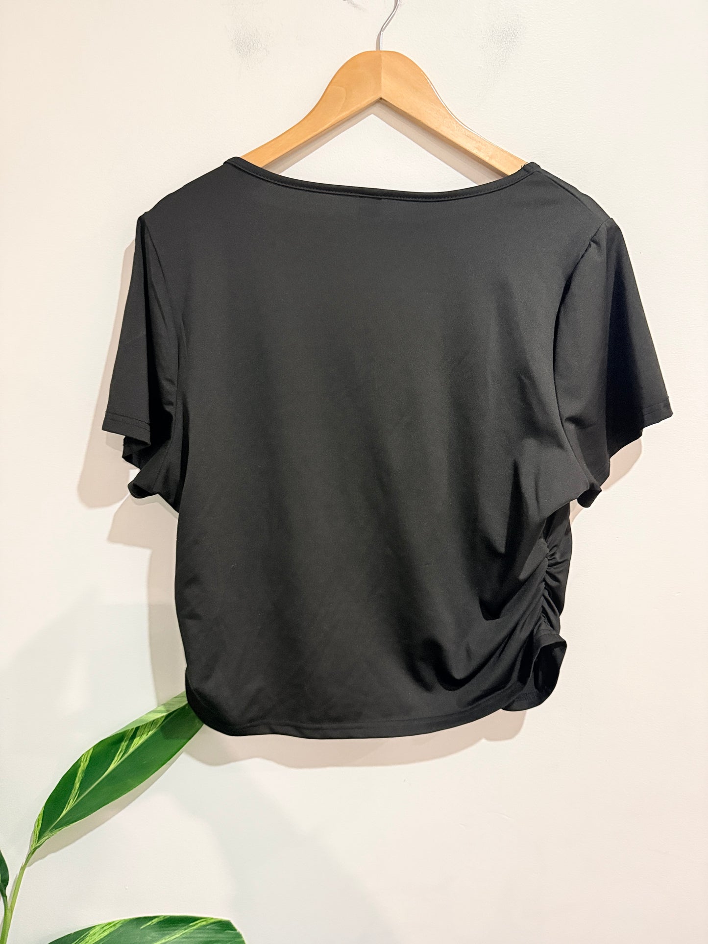 Brand Unknown Square-neck Cropped Top Size 2XL