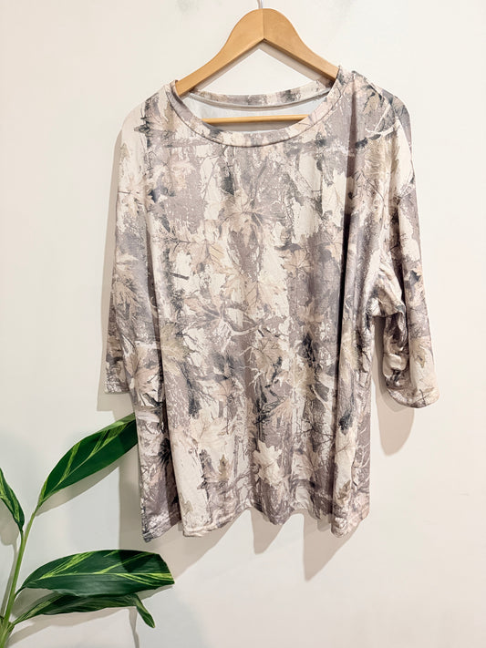 Shein Loose Fit Crew Neck Top Size 2XL