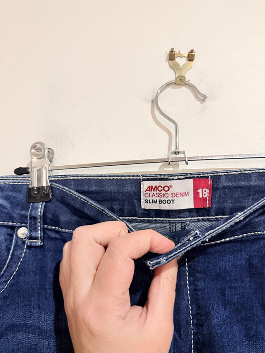 Amco Bootcut Jeans Size 18